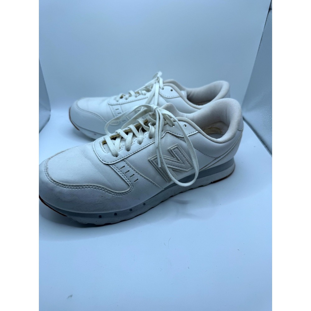 New Balance 311 v2 WL311WW2 Womens 10 Cloud White Leather Lace Up Athletic Shoes